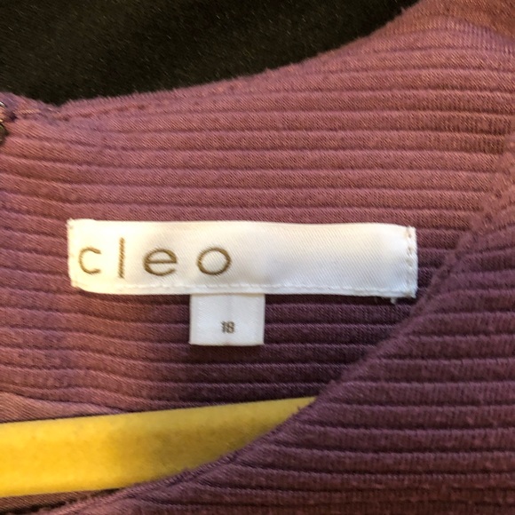 CLEO Orchid Ottoman Sheath Dress SIZE 18 - Picture 4 of 10